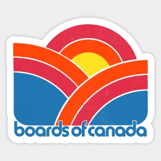 ≈≈ Boards of Canada Retro Fan Design ≈≈ Sticker